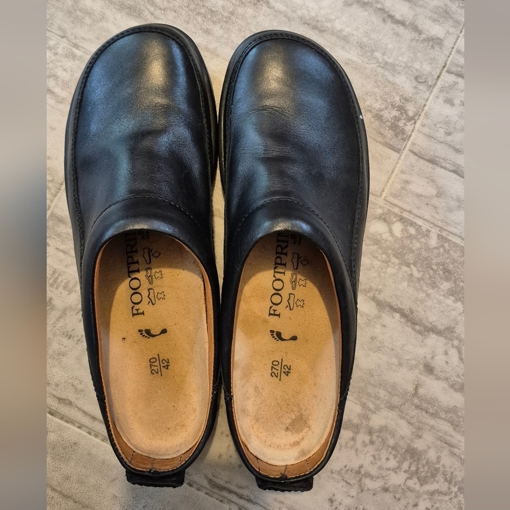Birkenstock Black and Tan Women's Shoes